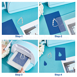 Stanzschablonen zum Thema „Camping“ aus Kohlenstoffstahl&nbsp;DIY-WH0309-3490