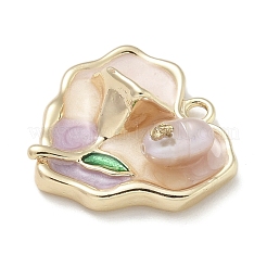 Латунь эмаль подвески KK-M308-05G-02