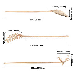 3 стиль подхвата для штор AJEW-CF0001-02LG
