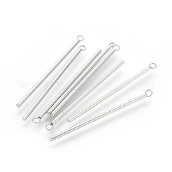 Anlaufgeschützte Anhänger aus 202 Edelstahl&nbsp;STAS-F186-03P-1.5x40mm