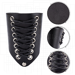 Регулируемые браслеты шнур кожаный BJEW-WH0019-01B