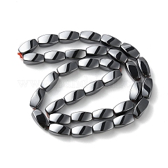 Немагнитные синтетический гематит бисер пряди&nbsp;X-IM601-6x12