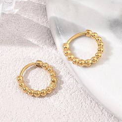 Pendientes de aro de acero inoxidable 304&nbsp;SA-CBA46AF-25G