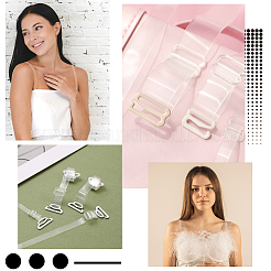 Плоский невидимый эластичный ремешок из термопластичного полиуретана (ТПУ) EW-GF0001-05B