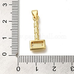 Стойки обшивки латунь микро проложить Циркон подвеску&nbsp;KK-Z086-66G-04