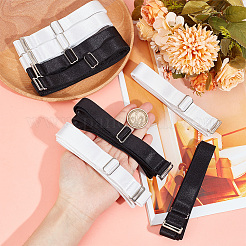8 шт. двухцветный простой полиэстеровый ремень для рубашки AJEW-GO0001-41
