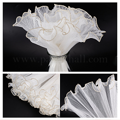 Упаковка цветочных букетов из плиссированной марлевой пряжи OP-GF0001-01A