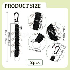 Sangles d'escalade élastiques en polypropylène&nbsp;AJEW-WH0596-985