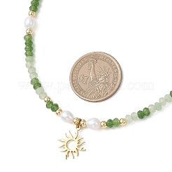 Подвеска в форме солнца из нержавеющей стали 201&nbsp;NJEW-JN05814