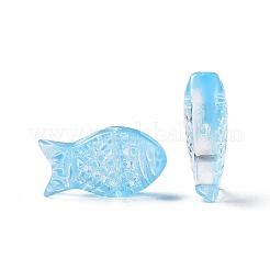Perle di vetro verniciate a spruzzo trasparente&nbsp;X1-GLAA-I050-10E