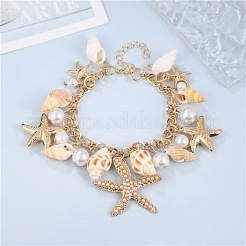 Сплав шарм браслеты FS-WGDFB6B-01