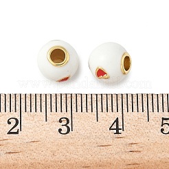 Латунь эмаль бисера KK-C110-33G-01