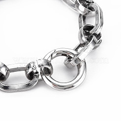 Bracelets de chaîne en alliage pour hommes&nbsp;BJEW-N015-001