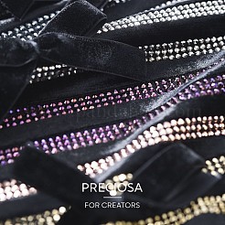 Pierres plates preciosa® maxima crystal no hotfix&nbsp;Y-PRC-NSS16-50005-200