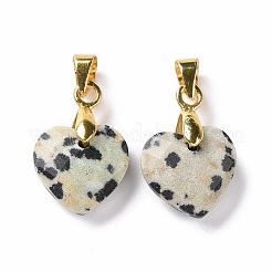 Природные яшмы далматин подвески G-C023-07H