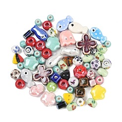 Фарфоровые бусины ручной работы PORC-XCP0001-007