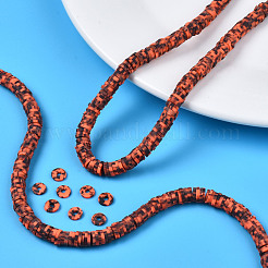 Полимерной глины ручной работы бисер нитей CLAY-R089-6mm-160