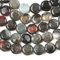 Природные африканские гелиотроп бисер пряди&nbsp;G-L648-B06-15mm