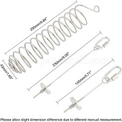 Dispositivo de alimentación colgante de acero inoxidable&nbsp;STAS-BK0001-01P