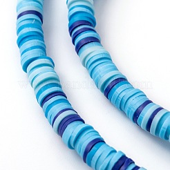 Handgemachte Fimo-Perlen Stränge&nbsp;CLAY-R089-6mm-T02B-31