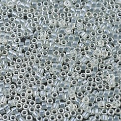 MIYUKIデリカビーズ  シリンダー  日本製シードビーズ  11/0  （db1474)透明淡緑色のミスト光沢  1.3x1.6mm  穴：0.8mm  約20000個/袋  100 G /袋&nbsp;SEED-J020-DB1474
