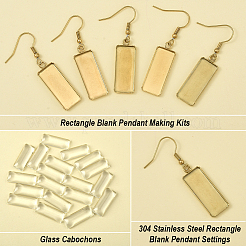 Комплекты для изготовления сережек&nbsp;STAS-SP0001-96