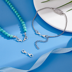 4 шт. 925 серебряные застежки-когти-омары&nbsp;FIND-PH01466