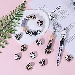 12шт 3 цвета чашки силиконовые фокусные бусины SIL-SZ0001-23