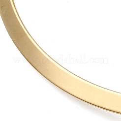 Ожерелье-чокер из нержавеющей стали 202 с вакуумным покрытием PVD NJEW-H011-07G-01