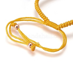 Fabrication de bracelets de perles tressées en nylon&nbsp;BJEW-F360-FRG22