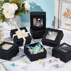 Квадратные подарочные коробки для хранения крафт-бумаги&nbsp;CON-WH0095-100A-02