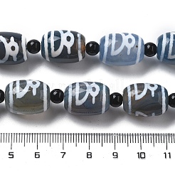 Stile tibetano perline dzi fili&nbsp;G-NH0037-C09-02