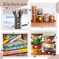 7 рулон бумажных наклеек&nbsp;STIC-WH0003-40B