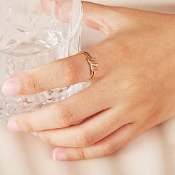 Ожерелье с подвеской в виде цифры и открытое кольцо-манжета JX201A