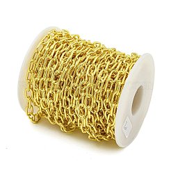 Латунная овальная звеньевая цепь&nbsp;CHC-G022-06G