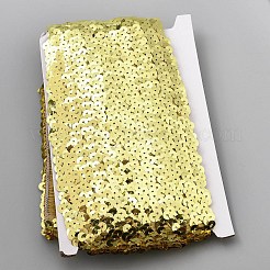 Paillettenperlen aus Polyester und Kunststoff&nbsp;OCOR-WH0086-62A
