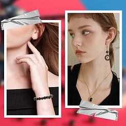 40 шт. резные бусины из натурального черного оникса (окрашенные и нагретые) G-SC0002-90