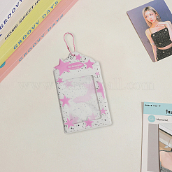 2 шт. держатели для фотокарточек из ПВХ со звездным узором&nbsp;DIY-CP0013-23A