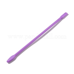 Iron Stirring Rod, Coverd with Food-grade Silicone, Stick, Medium Orchid, 200x9x5mm