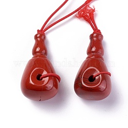 Natürlichen roten Jaspis 3-Loch-Guru Perlen, T-Perlen gebohrt, für buddhistische Schmuck machen, Klasse A, 31~31.5x15.5x16.5~17.5 mm, Bohrung: 1.6 mm