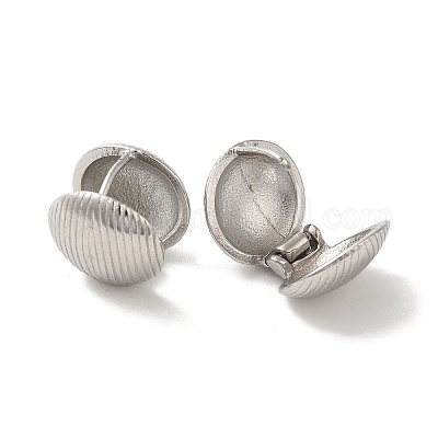 304 серьга-кольцо из нержавеющей стали EJEW-Z045-13P-1