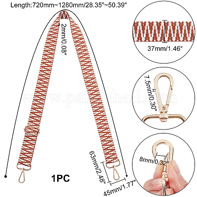 Ремешок для сумки из хлопка FIND-WH0071-02B-1
