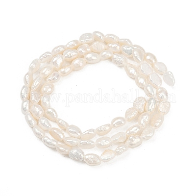 Нити из натурального культивированного пресноводного жемчуга PEAR-P064-20E-03C-1