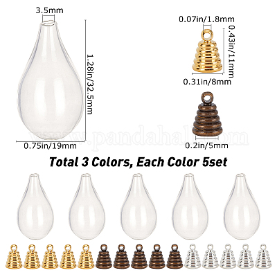 15 шт. 3-х цветные дужки для подвески из нержавеющей стали STAS-SC0003-13-1