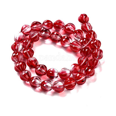 Прозрачные стеклянные бусины GLAA-F114-02B-12-1