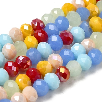 Стеклянные бусины EGLA-A034-M8mm-62-1