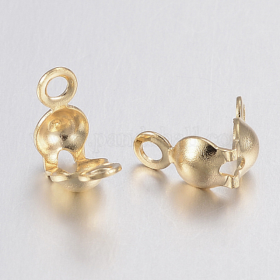 Наконечники бусин из нержавеющей стали 304 STAS-G179-57G-1