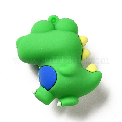 Подвески из пвх в форме динозавра с большим глазом KY-E012-07A-1