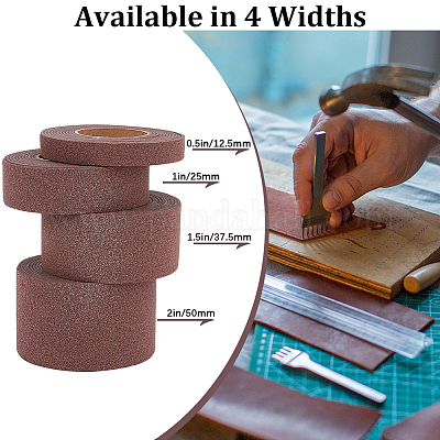 Ленты из искусственной кожи ПВХ длиной 2 м. SRIB-WH0011-125A-05-1