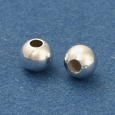 Круглых бусин латунные KK-A276-02A-S-1